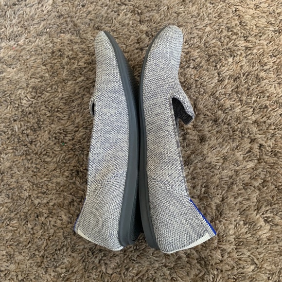 Rothy's The Loafer Taupe Heather Knit Ballet Flats Women's 7.5 Shoes Round Toe - Picture 6 of 9